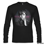 Selena Gomez - Stars Dance Siyah Erkek Sweatshirt