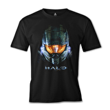 Halo Siyah Erkek Tshirt