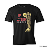 Led Zeppelin - Stairway to Heaven Siyah Erkek Tshirt