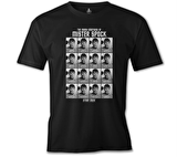 Star Trek -  Mr. Spock Siyah Erkek Tshirt