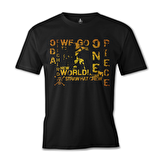 One Piece - Straw Hat Siyah Erkek Tshirt