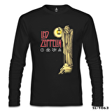 Led Zeppelin - Stairway to Heaven Siyah Erkek Sweatshirt
