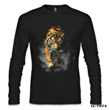 Kaplan 2 Siyah Erkek Sweatshirt