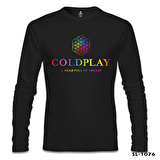 Coldplay - Dreams Siyah Erkek Sweatshirt