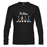 The Psychos Siyah Erkek Sweatshirt
