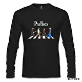 The Psychos Siyah Erkek Sweatshirt