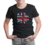 Oasis Logo Siyah Çocuk Tshirt