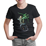 Guardians of Middle Earth - Legolas Siyah Çocuk Tshirt