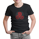 Teen Wolf - Logo Siyah Çocuk Tshirt