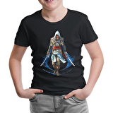 Assassin's Creed 6 Siyah Çocuk Tshirt