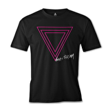 Lady Gaga - Born this Way Logo Siyah Erkek Tshirt