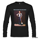 Eric Clapton Just One Nigh tSiyah Erkek Sweatshirt