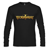 Necrophagist - Logo Siyah Erkek Sweatshirt