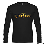 Necrophagist - Logo Siyah Erkek Sweatshirt