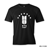 BTS -  Stars Siyah Erkek Tshirt
