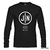 BTS -  Jin Siyah Erkek Sweatshirt