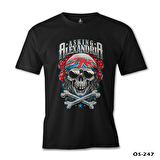 Asking Alexandria - Skull Siyah Erkek Tshirt