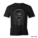 Vikings - Odin Siyah Erkek Tshirt