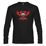 Dream Theater - Logo Star Siyah Erkek Sweatshirt