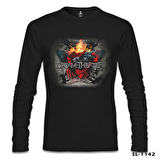 Dream Theater - Fire Wings Siyah Erkek Sweatshirt