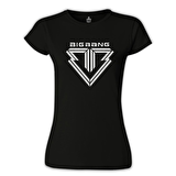 Big Bang Logo Siyah Bayan Tshirt