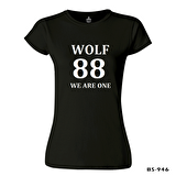EXO - Wolf We are One Siyah Bayan Tshirt