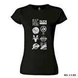BTS -  Logo Siyah Bayan Tshirt