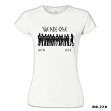 EXO - We are One Beyaz Bayan Tshirt