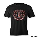 Lovelyz - Logo Siyah Erkek Tshirt