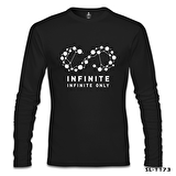 Infinite - Only Siyah Erkek Sweatshirt