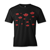Naruto - Akatsuki Siyah Erkek Tshirt