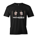 Prison Break - Behind the Bars Siyah Erkek Tshirt