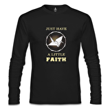 Prison Break - Little Faith Siyah Erkek Sweatshirt