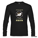 Prison Break - Little Faith Siyah Erkek Sweatshirt