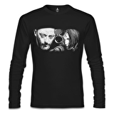 Leon - Professional Siyah Erkek Sweatshirt