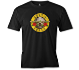 Guns N' Roses - Logo Siyah Erkek Tshirt