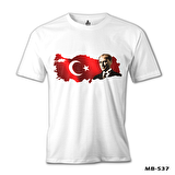 Atatürk - TC Beyaz Erkek Tshirt