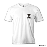 Atatürk - Logo Göğüs Beyaz Erkek Tshirt