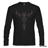Burç - Scorpio Tatoo Siyah Erkek Sweatshirt