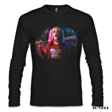 Suicide Squad - Daddy's Mons Siyah Erkek Sweatshirt