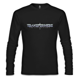 Transformers 5 - Logo Siyah Erkek Sweatshirt