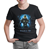 Halo - Guardians Siyah Çocuk Tshirt