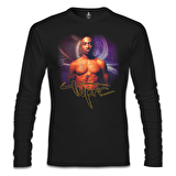 Tupac Shakur Siyah Erkek Sweatshirt