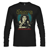 The Doors Siyah Erkek Sweatshirt