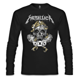 Metallica - X - X Siyah Erkek Sweatshirt