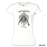 Dark Tranquillity - Death Alive Beyaz Bayan Tshirt