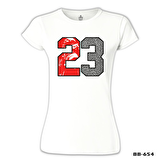 Basketball - Jordan  Beyaz Bayan Tshirt