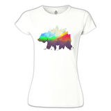 Natür Vald Beyaz Bayan Tshirt