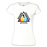 Imagine Dragons - Tri Beyaz Bayan Tshirt