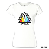 Imagine Dragons - Tri Beyaz Bayan Tshirt